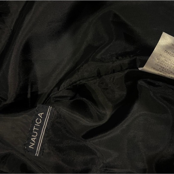 Nautica Black Kids Blazer with Gold Buttons - Picture 3 of 4